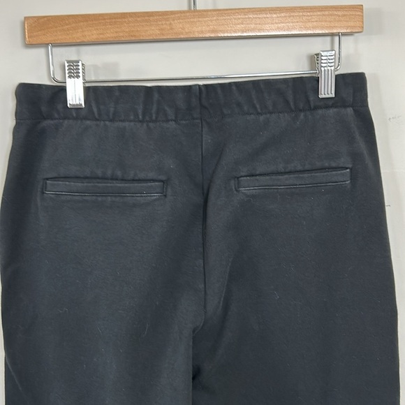 EVERLANE The Dream Pant Black Tailored Sweatpant Pockets Double Knit Sz L - Picture 9 of 16
